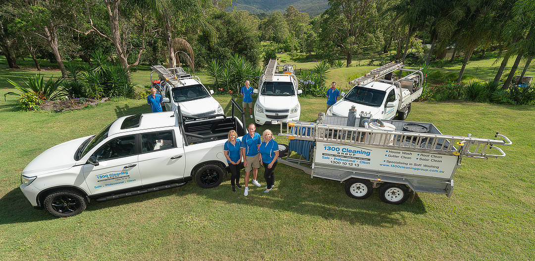 1300 cleaning group team photo